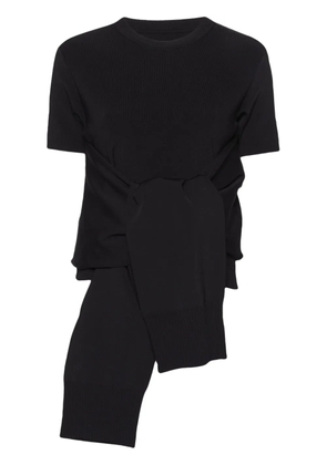 Jacquemus Le Haut Rica knitted top - Black