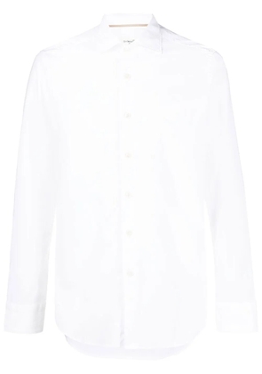 Tintoria Mattei long-sleeved cotton shirt - White