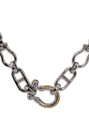 Charriol St Tropez Mariner chain-link necklace - Silver