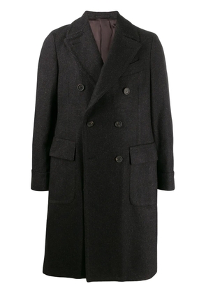 Dell'oglio double-breasted midi coat - Grey