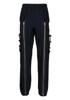 Takahiromiyashita The Soloist front zip-detail trousers - Blue