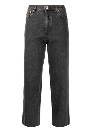 A.P.C. high-rise cropped jeans - Grey