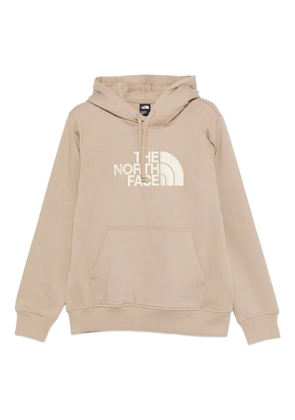 The North Face logo-print hoodie - Neutrals