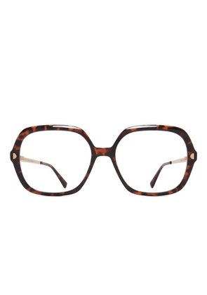 Mykita Nanna geometric glasses - Brown