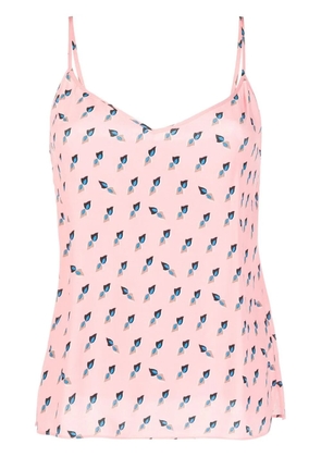 DVF Diane von Furstenberg graphic-print top - Pink