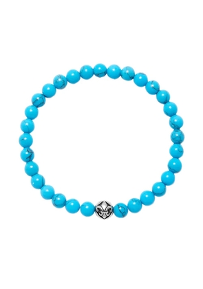 Nialaya Jewelry turquoise beaded bracelet - Silver