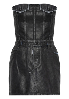 DSQUARED2 coated-finish mini dress - Black