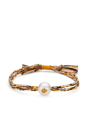 Tamara Taichman Scarlett pearl citrine bracelet - White