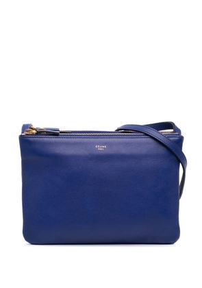 Celine Pre-Owned 2014 Small Lambskin Trio crossbody bag - Blue