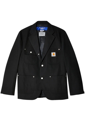 Junya Watanabe MAN single-breasted wool blazer - Black