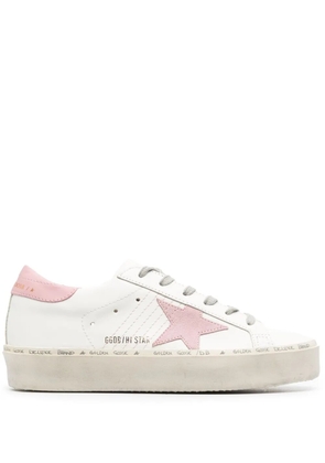 Golden Goose Hi Star platform sneakers - White