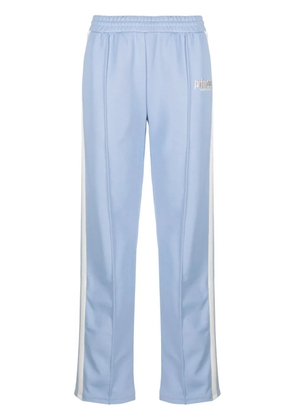 Sporty & Rich logo-embroidered track pants - Blue