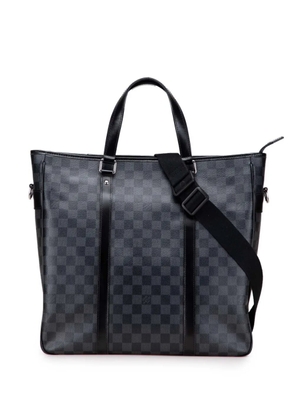 Louis Vuitton Pre-Owned 2010 Damier Graphite Tadao PM satchel - Black