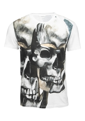 Alexander McQueen Pre-Owned skull-print T-shirt - White