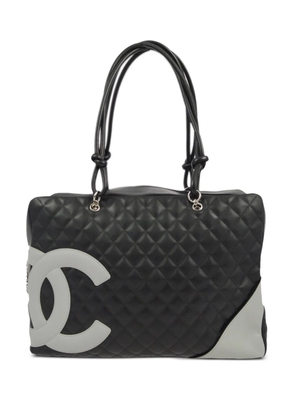 CHANEL Pre-Owned 2005 Cambon Ligne handbag - Black