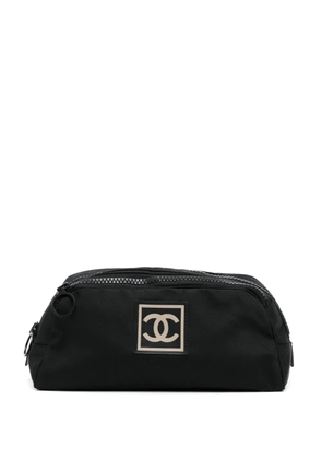 CHANEL Pre-Owned Sports line cosmetic pouch - Black