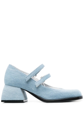 Nodaleto Bulla denim 50mm pumps - Blue