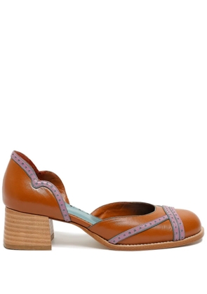 Sarah Chofakian Felice 40mm pumps - Brown