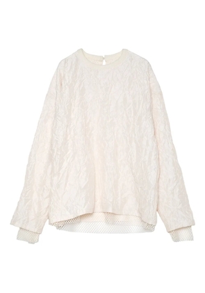 Muller Of Yoshiokubo mesh reversible top - Neutrals