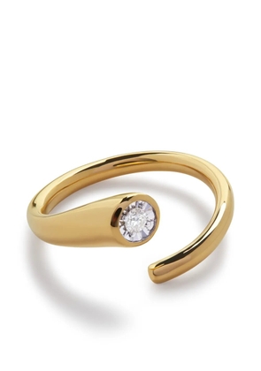 Monica Vinader Solitaire wrap ring - Gold