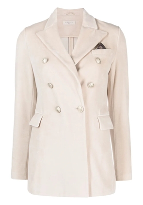 Circolo 1901 double-breasted peaked blazer - Neutrals