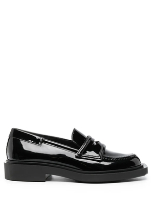 3juin Viola patent leather loafers - Black