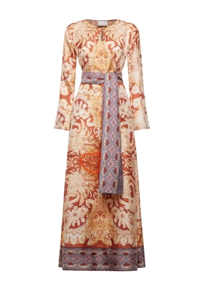 Pierre-Louis Mascia paisley-print maxi dress - Pink