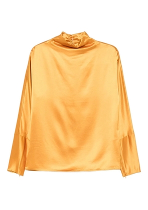 Isabelle Blanche satin blouse - Yellow