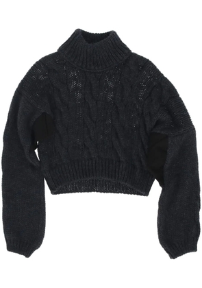 Vivienne Westwood Pre-Owned 2015-2016 cable-knit wool jumper - Blue