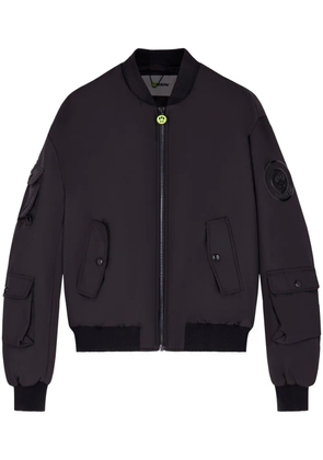 BARROW logo-appliqué bomber jacket - Black