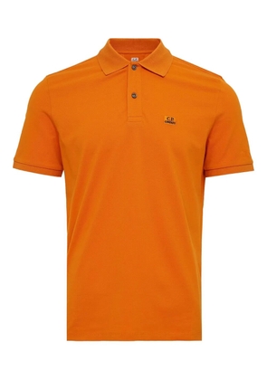 C.P. Company short-sleeved polo shirt - Orange