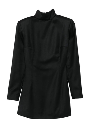 Vestiaire d'un Oiseau Libre high-neck long-sleeve dress - Black
