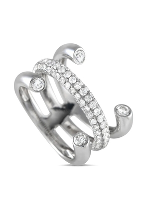 LB Exclusive 18kt white gold Triple Band diamond ring