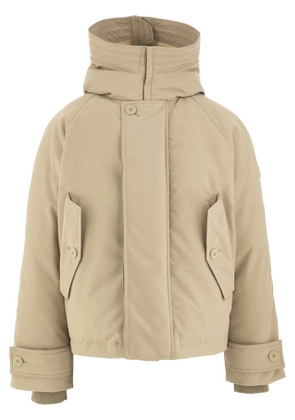 Ferragamo classic-hood padded jacket - Neutrals
