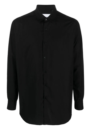 Costumein long-sleeve lyocell shirt - Black