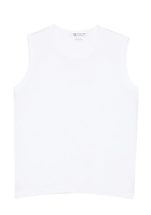Comme Des Garçons Comme Des Garçons cotton tank - White