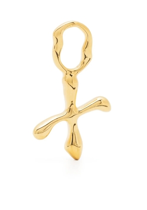 Maria Black Fluent letter X charm - Gold