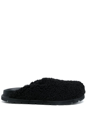 Reike Nen faux-fur slip-on loafers - Black