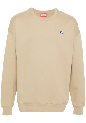 Diesel S-Rob-Doval-Pj cotton sweatshirt - Neutrals