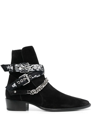 AMIRI 40mm bandana boots - Black