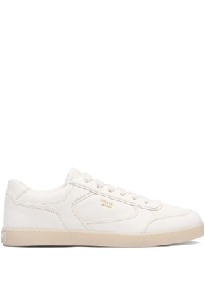 Prada leather sneakers - White
