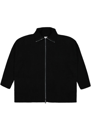 VETEMENTS zip-up cardigan - Black