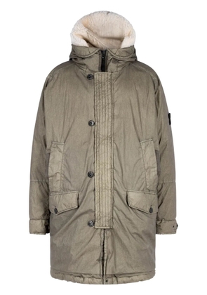 Stone Island long parka - Grey