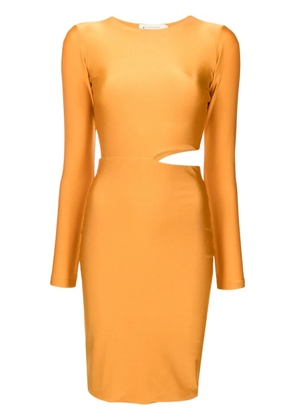 Lethicia Bronstein Sophia cut-out bodycon dress - Yellow