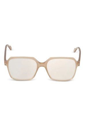 Kador Lisa geometric-frame glasses - Neutrals