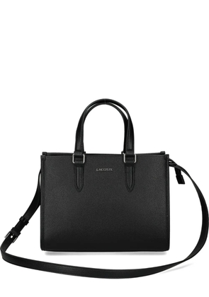 Lacoste logo motif tote bag - Black