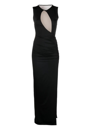 Noire Swimwear cut-out maxi dress - Black