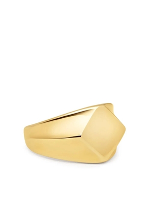Nialaya Jewelry gold-plated signet ring