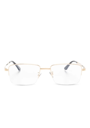 Cartier Eyewear rectangle-frame glasses - Gold