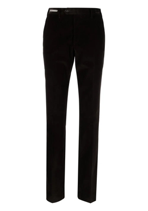 Corneliani corduroy straight-leg trousers - Brown